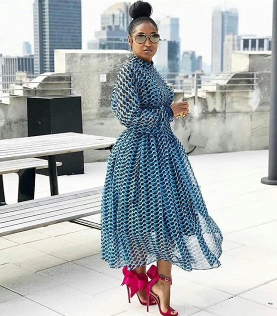 Blue Dream Maxi Dress