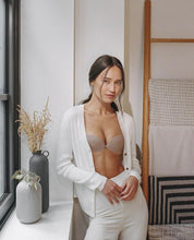 Load image into Gallery viewer, Gatherall bra is more than a bra - it’s a reusable medical grade adhesive silicone bra that gives you strapless, backless, wireless, washable, reusable and flexible support. Here to uplift breasts and women of all naturally beautiful shapes and sizes.  Note* The bra is not meant to cover your whole breasts. 
