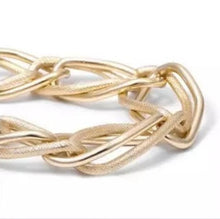 Load image into Gallery viewer, Golden Chain Choker Necklace   Make a bold accessory statement with this thick gold chain necklace. This necklace featuring a thick chain detail and clasp closure. Dress it up or down, our jewelry collection is filled with pieces that add instant polish.

