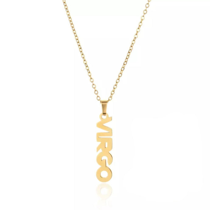 This Virgo necklace is perfect for any outfit, you can also layer it with your favorite necklaces to create a unique style! Each sign of the Zodiac has its own symbol and a Cubic Zirconia finish for the constellation. You'll have heads turning, living glam, and feeling iconic with this vertical design.
