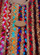 Load image into Gallery viewer, Unique Hand Woven Teresa Straw Purse - Multi  Give your look a serious update and add a touch of elegance to your outfit. Featuring a multi colored material, straw material and weave design. It&#39;s perfect for styling with any look.
