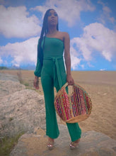 Load image into Gallery viewer, Unique Hand Woven Teresa Straw Purse - Multi  Give your look a serious update and add a touch of elegance to your outfit. Featuring a multi colored material, straw material and weave design. It&#39;s perfect for styling with any look.
